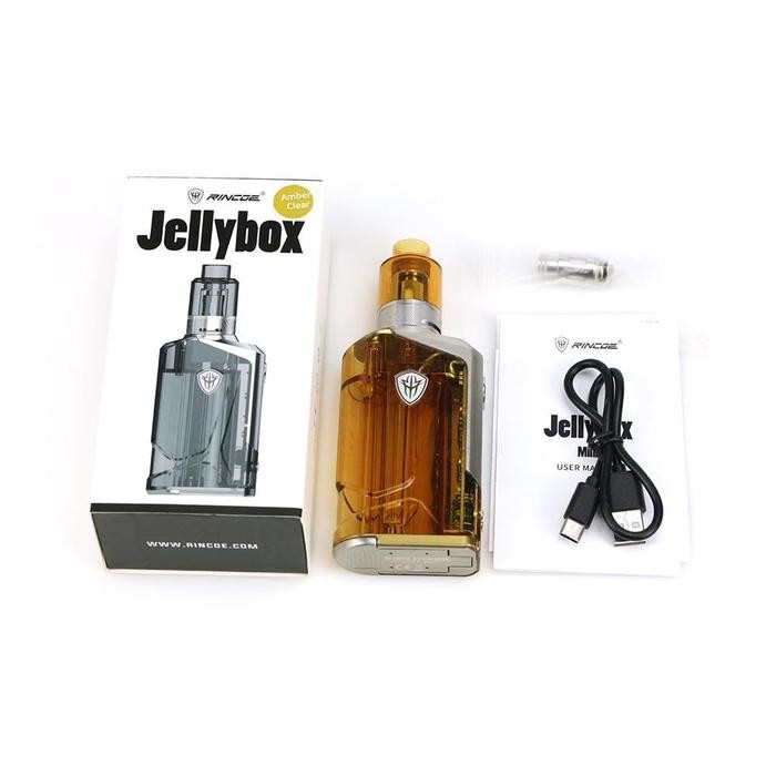 Rincoe Jellybox 228w κιβωτίων νεαρών δικυκλιστών εξαρτήσεων διπλή 18650 δεξαμενή ωμ μπαταριών 4.8ml υπο-