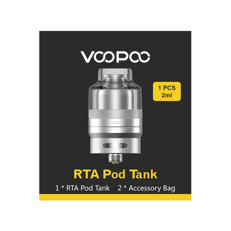 αντικατάσταση 26 X 46,5 χιλ. Voopoo Rta λοβών δεξαμενών 2ml 510 νημάτων δεξαμενών Pnp