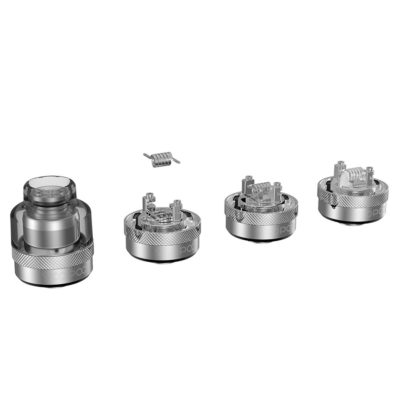 αντικατάσταση 26 X 46,5 χιλ. Voopoo Rta λοβών δεξαμενών 2ml 510 νημάτων δεξαμενών Pnp