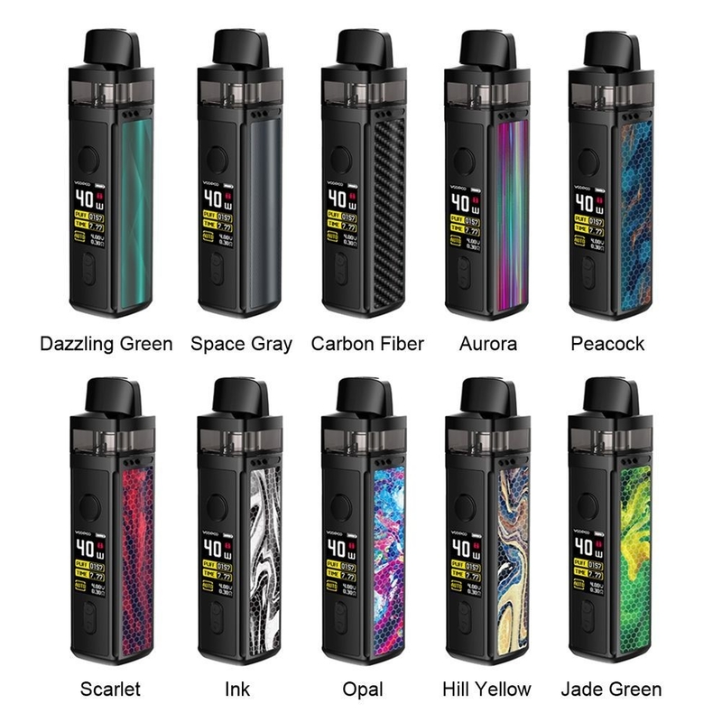 Σπείρα 1500mah Voopoo Vinci 40w Pnp 0.3ohm 0.8ohm εξαρτήσεων εκκινητών συστημάτων λοβών της FCC κέντρου ανίχνευσης και ελέγχου