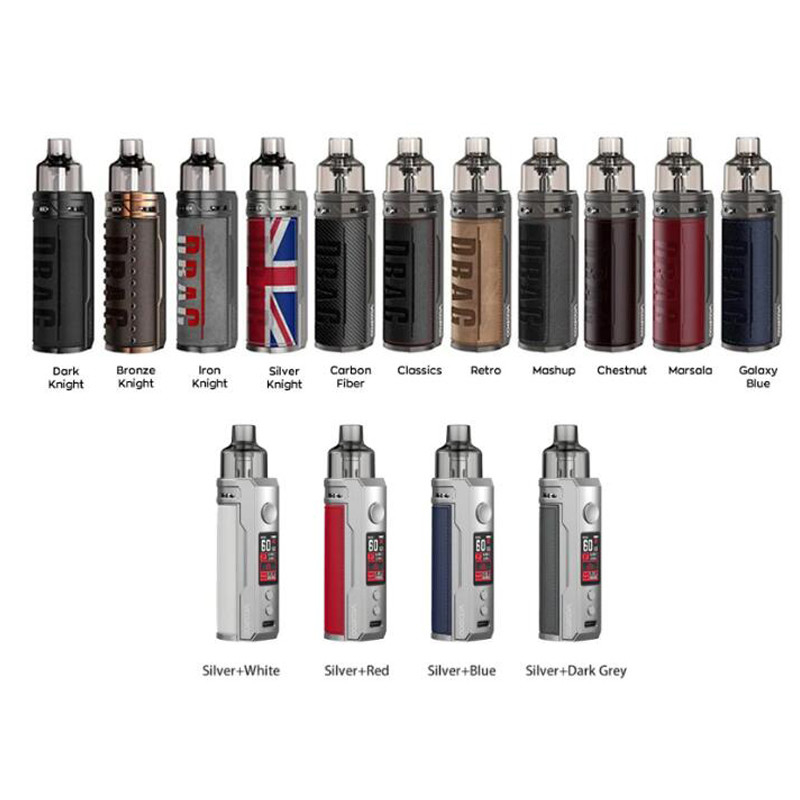 Έλξη Χ Voopoo εξαρτήσεων νεαρών δικυκλιστών κιβωτίων κραμάτων +PCTG ψευδάργυρου 18650 υγρή Vape μάνδρα 4.5ml 80w Ε