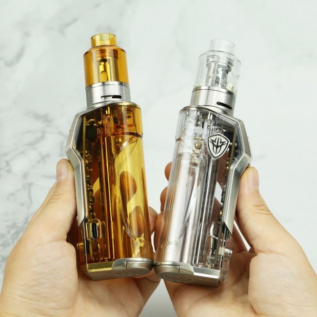 Μίνι 80w 4.8ml συσκευών λοβών Vape ενιαία μπαταρία 21700 18650 δεξαμενών ωμ Rincoe Jellybox υπο-
