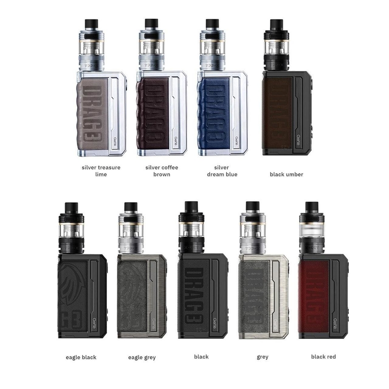 Έλξη 3 Tpp Χ διπλή Voopoo μπαταρία 18650 σπειρών DM εξαρτήσεων 5.5ml Tpp νεαρών δικυκλιστών κιβωτίων