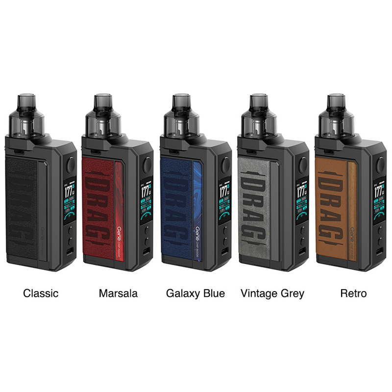 Διπλή έλξη ανώτατο Vape Voopoo 18650 λοβών νεαρών δικυκλιστών 177w κιβωτίων νεαρών δικυκλιστών εξαρτήσεων σπειρών Pnp