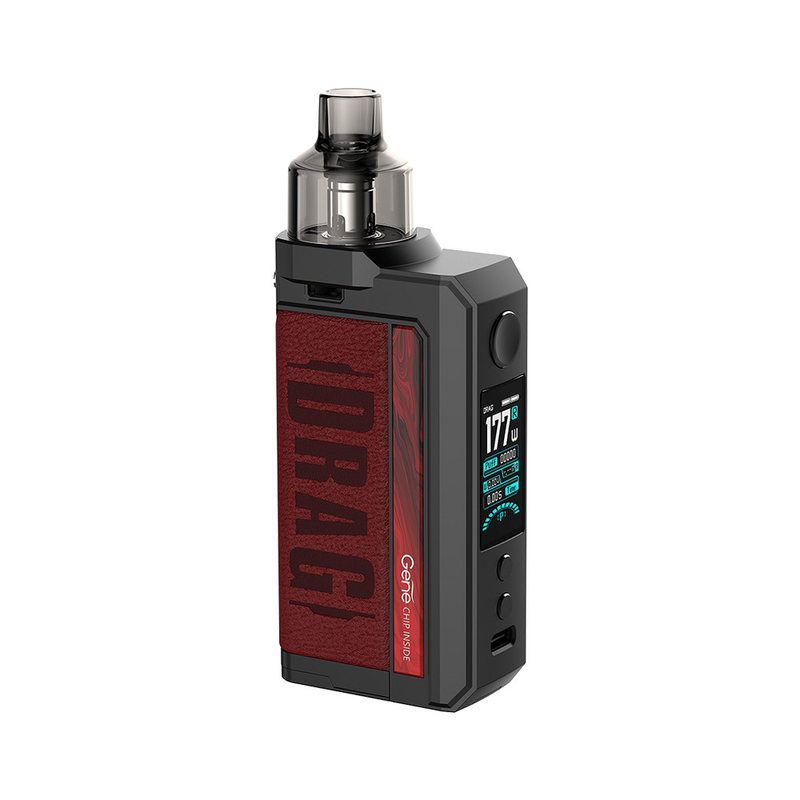 Διπλή έλξη ανώτατο Vape Voopoo 18650 λοβών νεαρών δικυκλιστών 177w κιβωτίων νεαρών δικυκλιστών εξαρτήσεων σπειρών Pnp