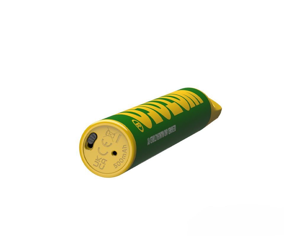 Ο μίας χρήσης λοβός Vapes Wotofo Mini+ 800 ξεφυσά την ηλεκτρονική μάνδρα ψεκαστήρων μπαταριών 2.8ml 500mah