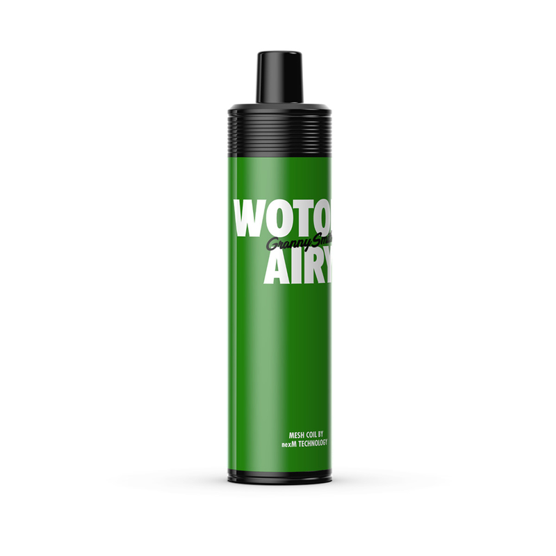 Επαναφορτιζόμενο 1000 Puffs Κιτ συσκευής Vape Pod μιας χρήσης Wotofo Airy Portable Pod Vape