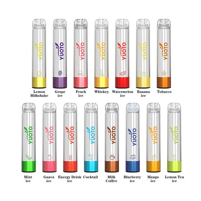 2000 ο αρωματικός 5ml λοβός Vapes Yuoto ριπών 850mah λάμπει υπέρ μίας χρήσης εξάρτηση Vape