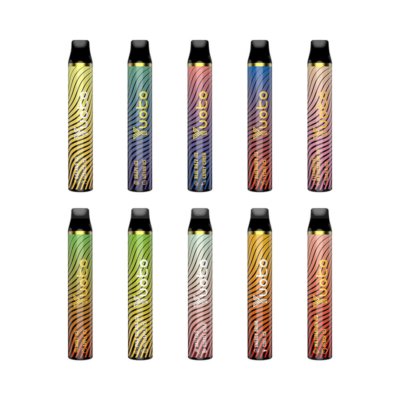 Μίας χρήσης αρωματικός λοβός Vapes 3000 διπλός διακόπτης Yuoto γεύσης ριπών 1650mah 8ml