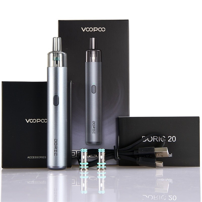 1500mah ITO δωρικό 20 2ml Ε λοβών σπειρών επαναληπτικής χρήσεως τσιγάρο Vaper Vapes Voopoo