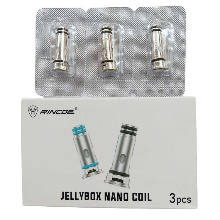 Νανο σπείρα αντικατάστασης Jellybox Lelote για το SE Rincoe Jellybox/το νανο Χ/τον αέρα Χ εξάρτηση 1.0Ω/0.5Ω