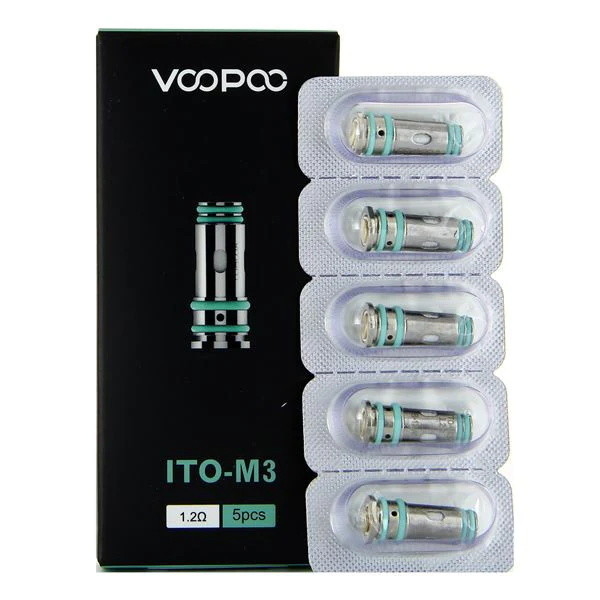Αντικατάσταση σπειρών σπειρών 5pcs M0 τετρ.μέτρο μ3 Vape Voopoo ITO για δωρικά 20/έλξη Q
