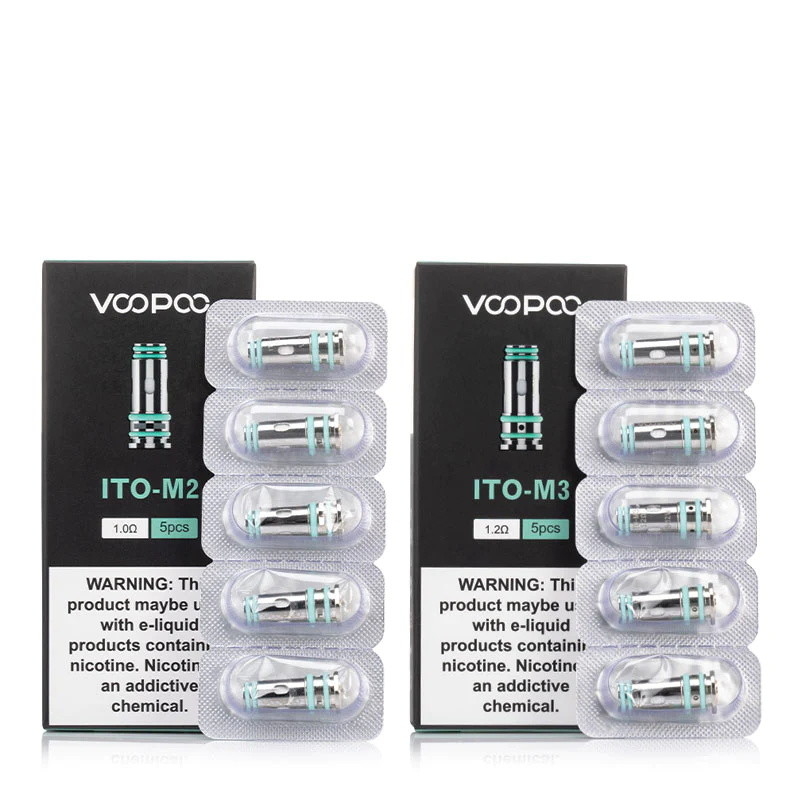 Αντικατάσταση σπειρών σπειρών 5pcs M0 τετρ.μέτρο μ3 Vape Voopoo ITO για δωρικά 20/έλξη Q