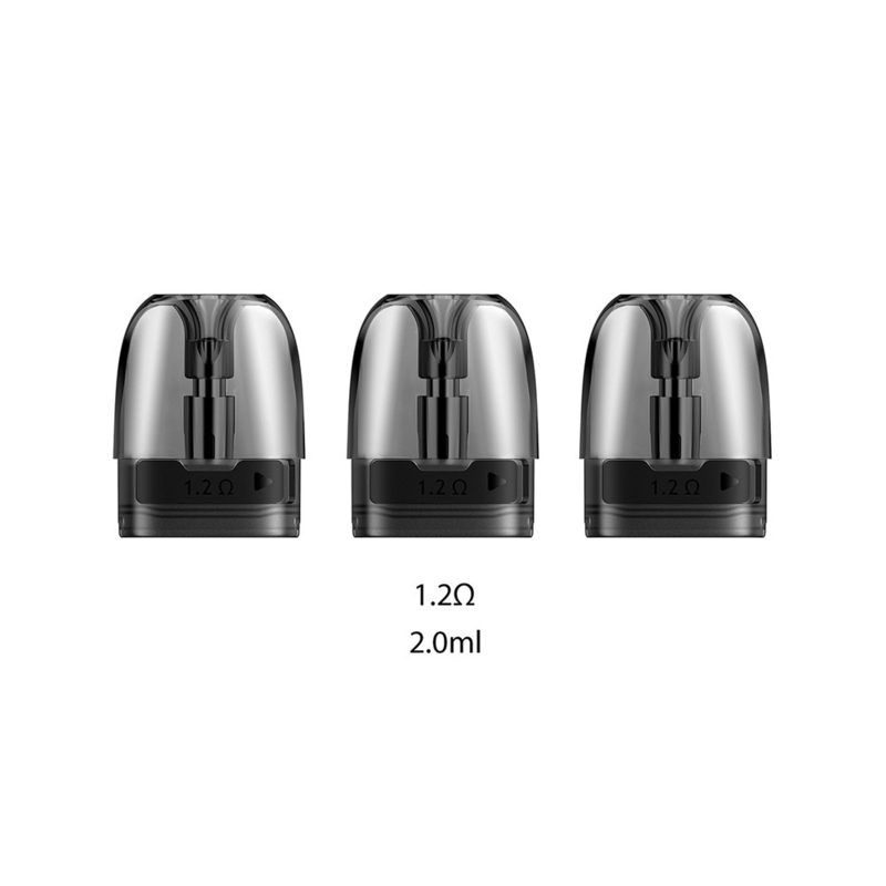 Πλευρά κασετών 2ml 0.7ohm 1.2ohm λοβών Voopoo Argus Lelote που γεμίζει τους κενούς λοβούς