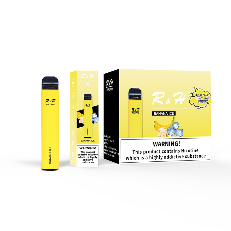 Ο μίας χρήσης λοβός Vapes ανώτατο υπέρ 8ml 950mah 2500 ξεφυσά τη μίας χρήσης εξάρτηση σπειρών πλέγματος 1.3ohm