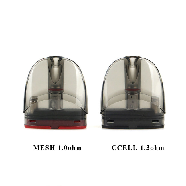 2 τεμ. Διχτυωτό 1,0 Ωμ Vaporesso Zero 2 Cartridge Visible Pod Σύστημα πλήρωσης PTF