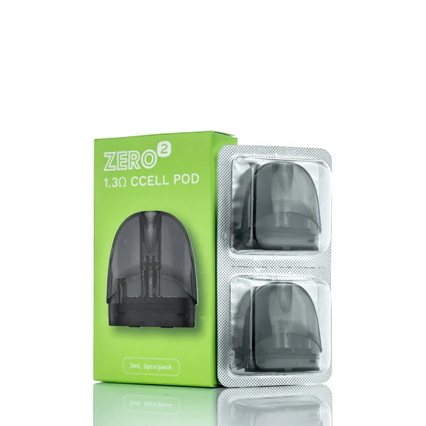 Vaporesso μηδενικά κασέτα 2pcs 1.3ohm Ccell λοβών 2 κενή Vape (λοβοί πλέγματος 1.0ohm)