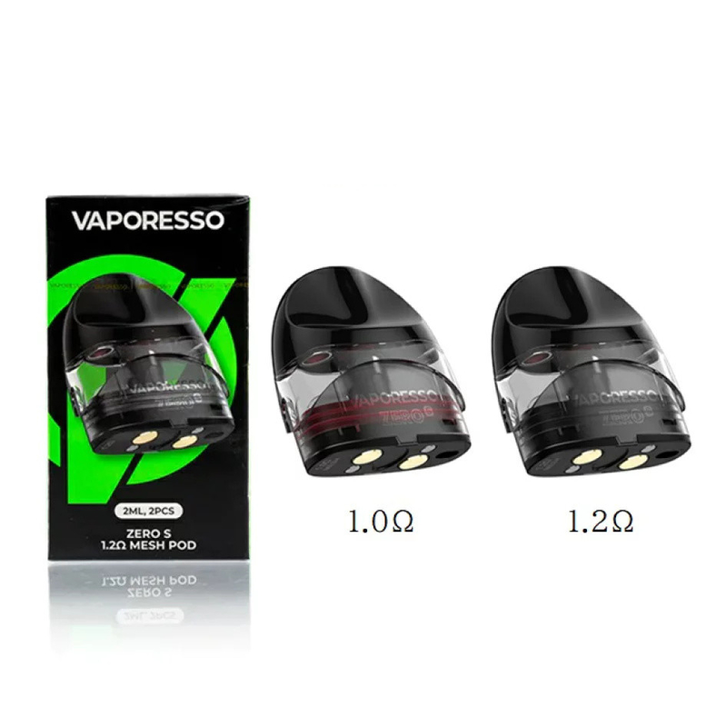 Vaporesso μηές κενές κασέτες λοβών MTL Vaping πλήρωσης κασετών 2ml 1.2ohm του S τοπ