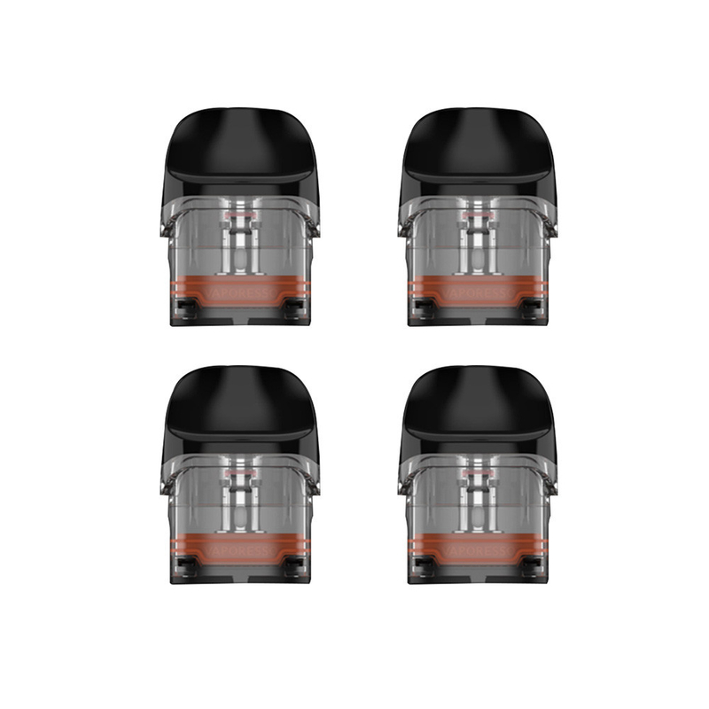 Κενές κασέτες 2ml 0.6ohm 1.0ohm 4pcs λοβών Luxe QS Vaporesso για την εξάρτηση εξαρτήσεων Luxe QS/Luxe Q