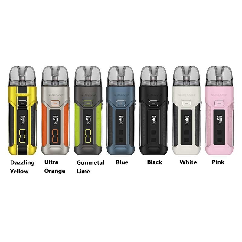 Vaporesso Luxe Χ υπέρ εξαρτήσεις νεαρών δικυκλιστών λοβών μπαταριών εξαρτήσεων 40W 1500mAh ενσωματωμένες