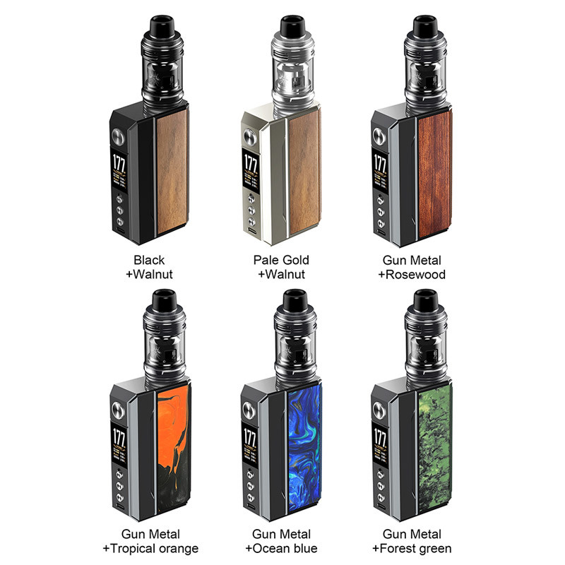 Voopoo Drag 4 Kit 177w 4ml 5.5ml για όλα τα Pnp Coils Uforce-L Tank Dual 18650 Συσκευές μπαταρίας