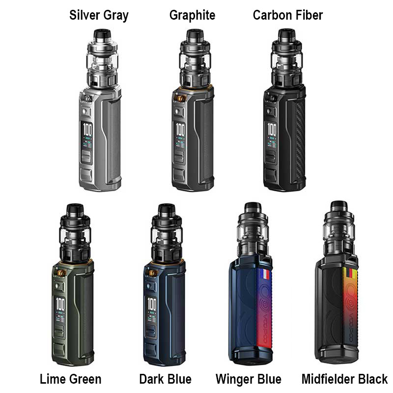 Voopoo Argus XT 100W Mod Kit 6.5ml Fit For Matt Tank 18650/21700 μπαταρία