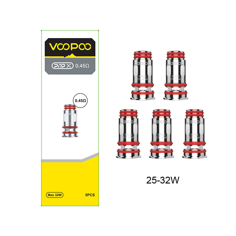 Voopoo PnP X Αντικατασκευαστικό Coil 5pcs / συσκευασία για το Argus Pro 2 Kit / Drag 5 Kit / Uforce-X Tank / Doric 60 Pro
