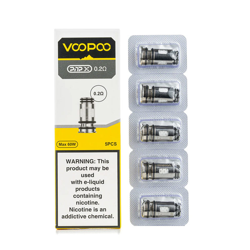 Voopoo PnP X Αντικατασκευαστικό Coil 5pcs / συσκευασία για το Argus Pro 2 Kit / Drag 5 Kit / Uforce-X Tank / Doric 60 Pro